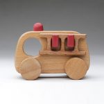 ماشین آتش نشانی چوبی