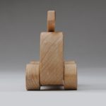 اسباب بازی چوبی ماشین چوبی جرثقیل سورین - تصویر 3