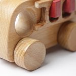 اسباب بازی چوبی ماشین آتش نشانی مهر سام - تصویر 2