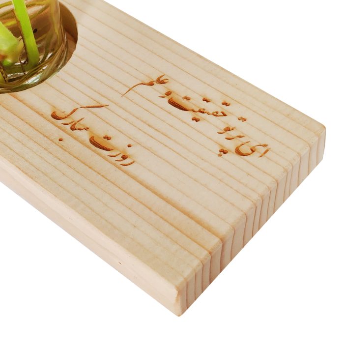 هدیه های سازمانی دارمازو مدل استند و گلدان چوبی