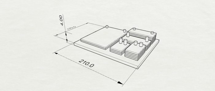 تقویم چوبی رومیزی ودیواری مدل میترا
