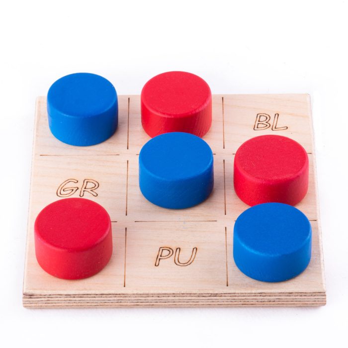 اسباببازی چوبی دوز قرمز