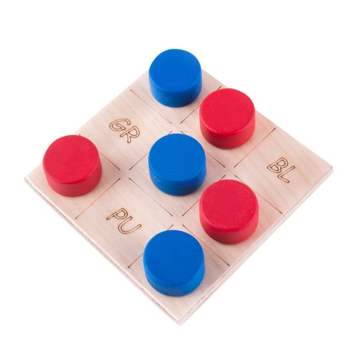 اسباببازی چوبی دوز ابی