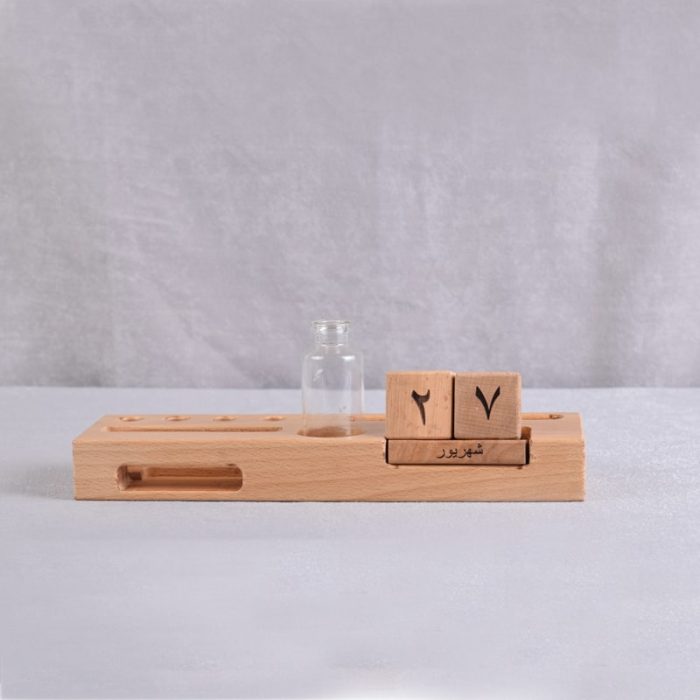 تقویم چوبی مدل سهند دارمازو