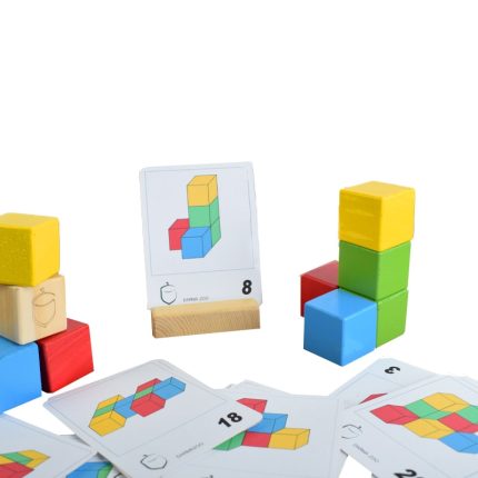 مکعب چوبی وینا -بازی حافظه