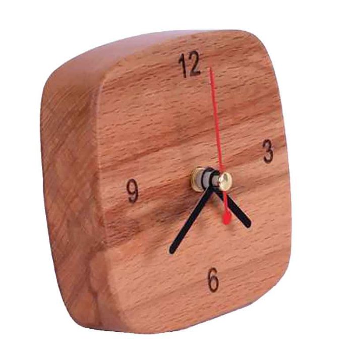 سفید-2 ساعت چوبی فیلر خورده