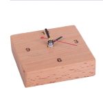 ساعت چوبی مدل مستطیلی