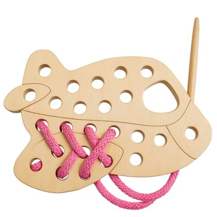 هواپیمای دوخت اسباب بازی چوبی دارمازو