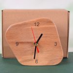 ساعت رومیزی چوبی