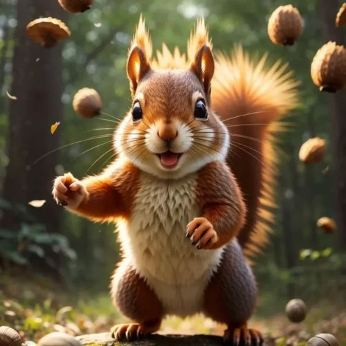 سنجابو صد بلوط